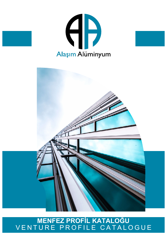 Alaşım Alüminyum menfez profil kataloğunun kapağı